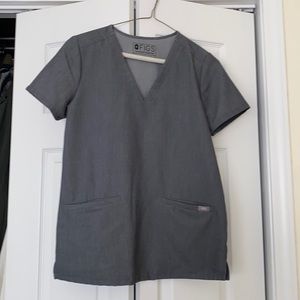 Graphite XS petite casma 3 pocket scrub top